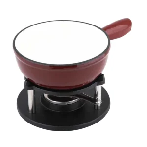 Koch ALPEN Fondueset rot